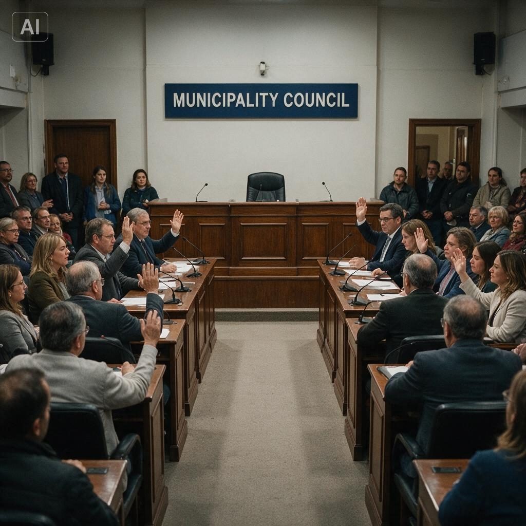 El Concejo aprobó el presupuesto con cinco abstenciones