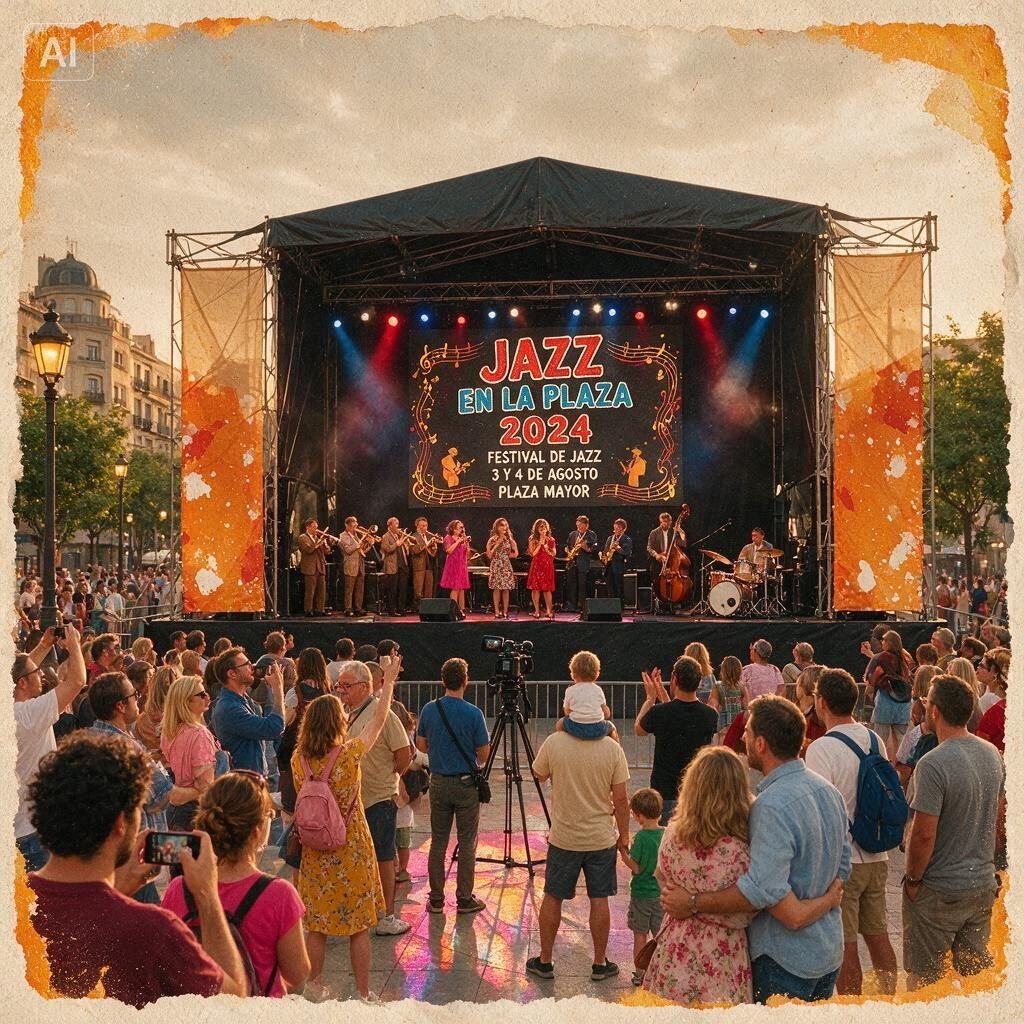 Vuelve el festival de jazz a la plaza, con doce bandas