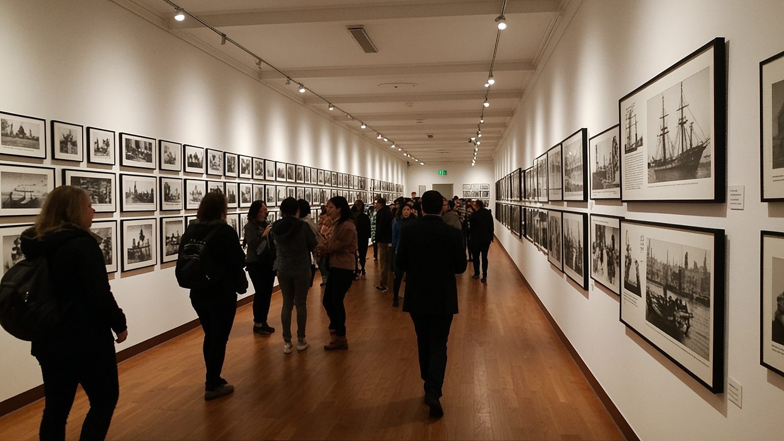 Cien años del puerto, en una muestra de fotografía